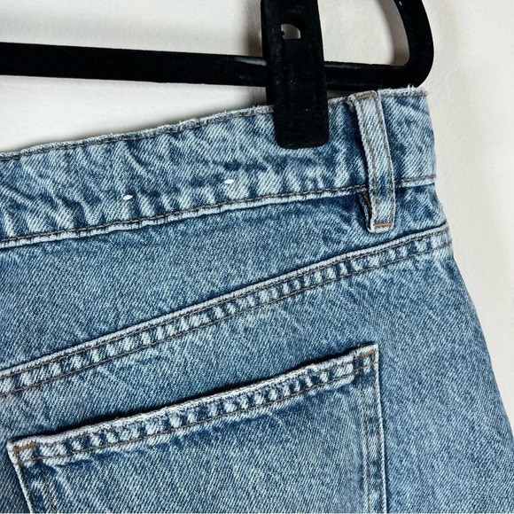 Garage Women's Vintage Cutoff Jean Shorts Blue Medium Wash Denim Classic Sz 32x4 - Picture 9 of 11